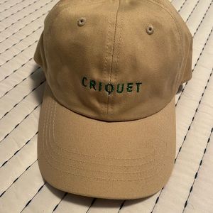 Never worn Criquet cap.